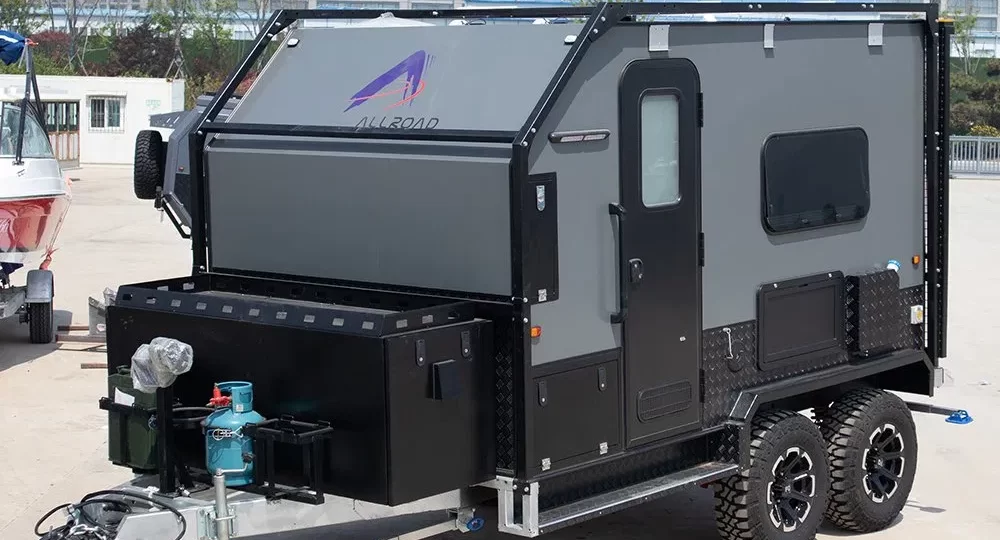 toy hauler travel trailer